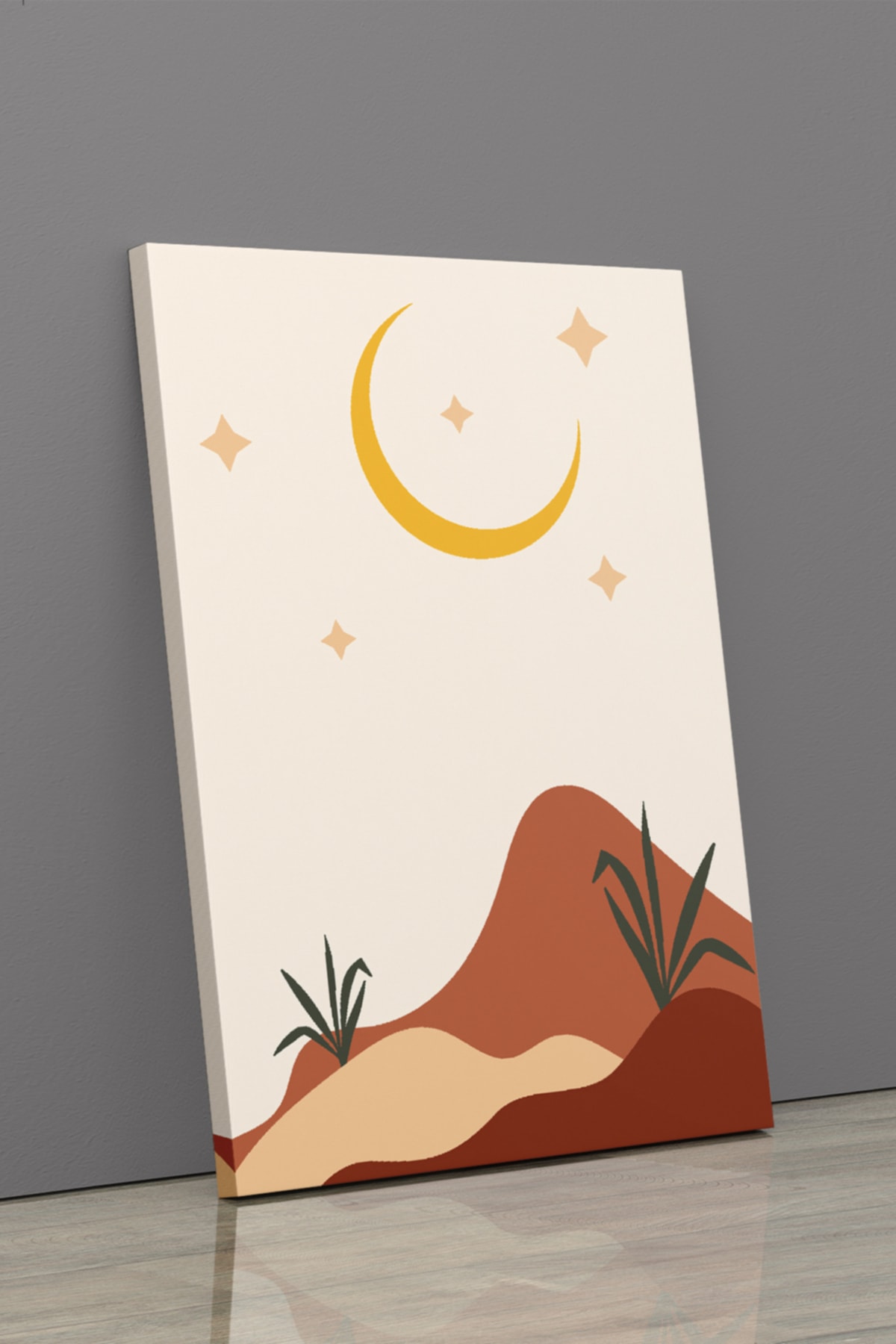 Soyut Modern Minimal Kanvas Tablosu 3'lü Canvas Tablo Seti Ev, Oturma Odası Yatak Odası