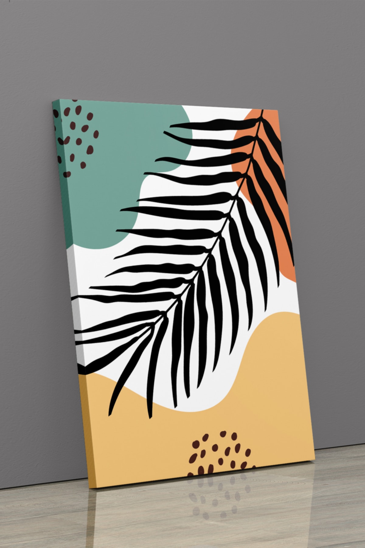 Soyut Modern Minimal Kanvas Tablosu 3'lü Canvas Tablo Seti Ev, Oturma Odası Yatak Odası