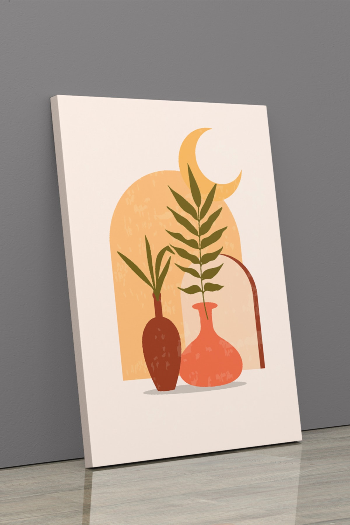 Soyut Modern Minimal Kanvas Tablosu 3'lü Canvas Tablo Seti Ev, Oturma Odası Yatak Odası