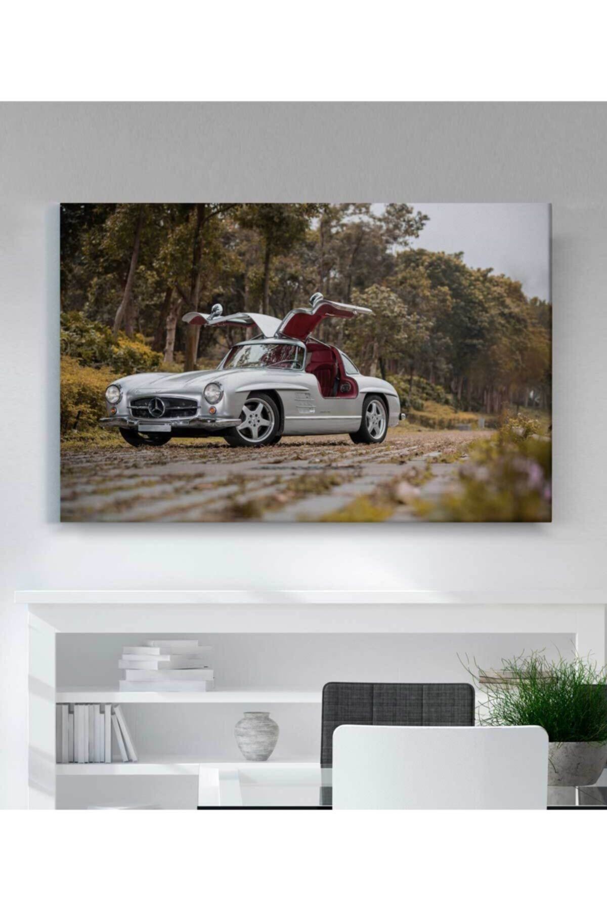 Mercedes-benz Araba Kanvas Tablo