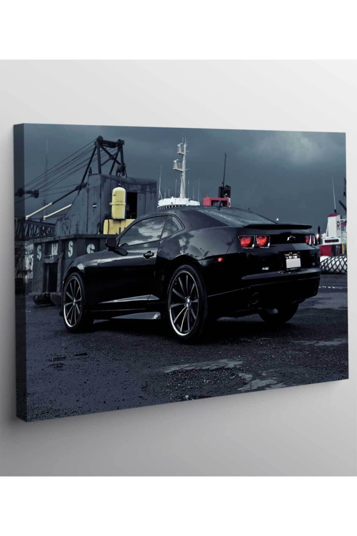Chevrolet Camaro Araba Kanvas Tablo