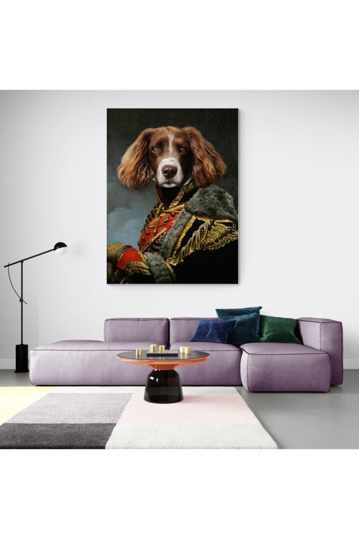 Köpek Resimi- Kanvas Tablo