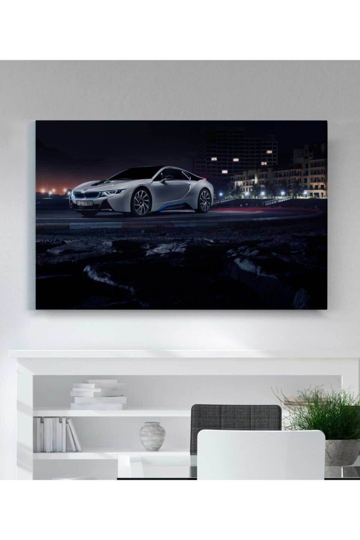 Bmw Araba Kanvas Tablo Oturma Odası Ev Ofis Çalışma Dekor