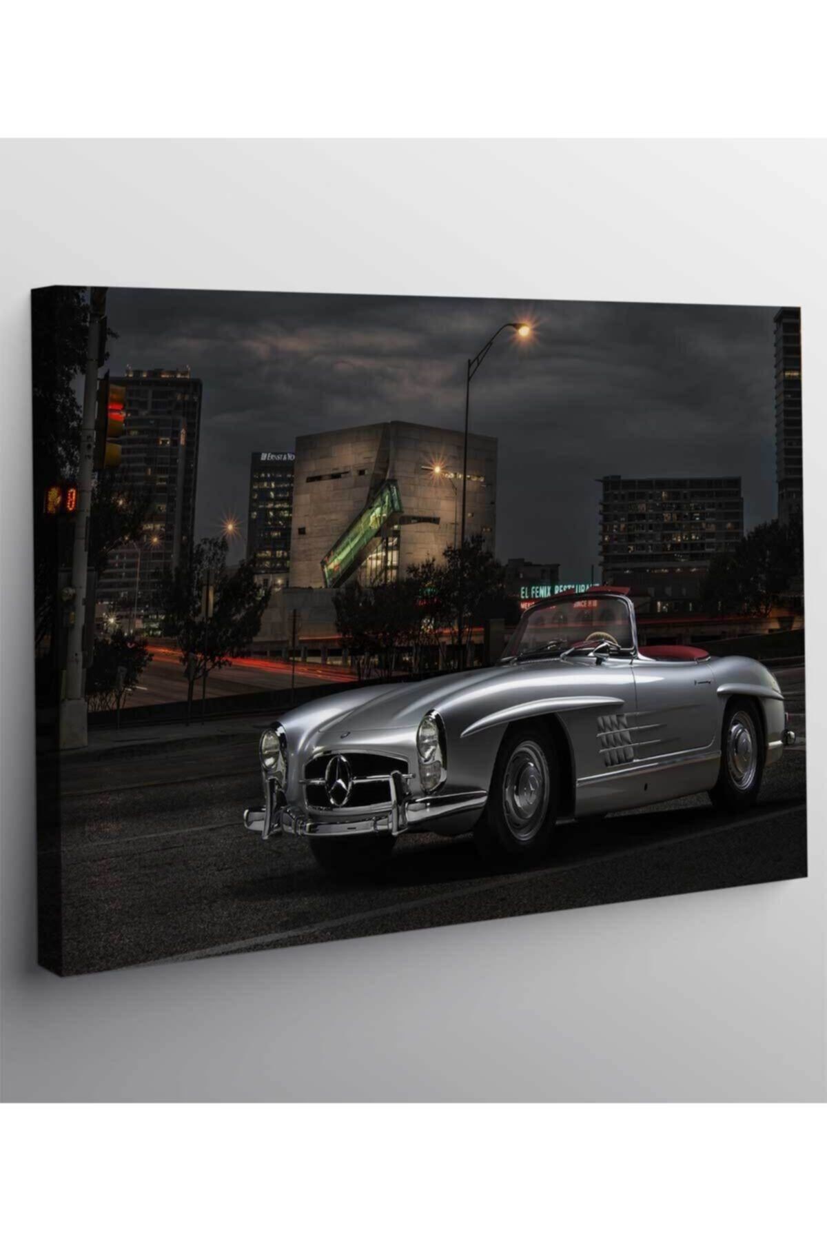 Mercedes-benz Araba Kanvas Tablo