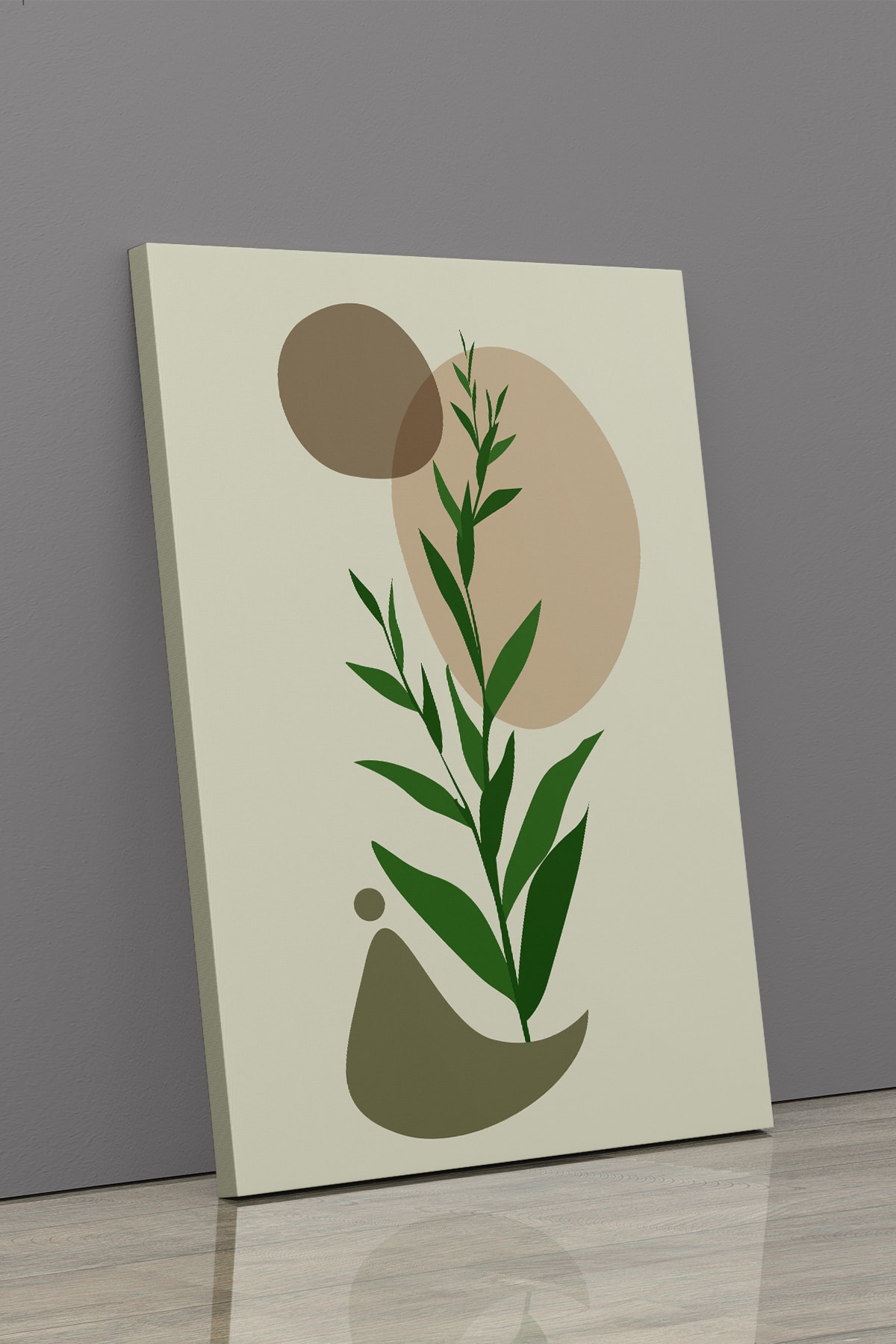 Soyut Modern Minimal Kanvas Tablosu 3'lü Canvas Tablo Seti Ev, Oturma Odası Yatak Odası
