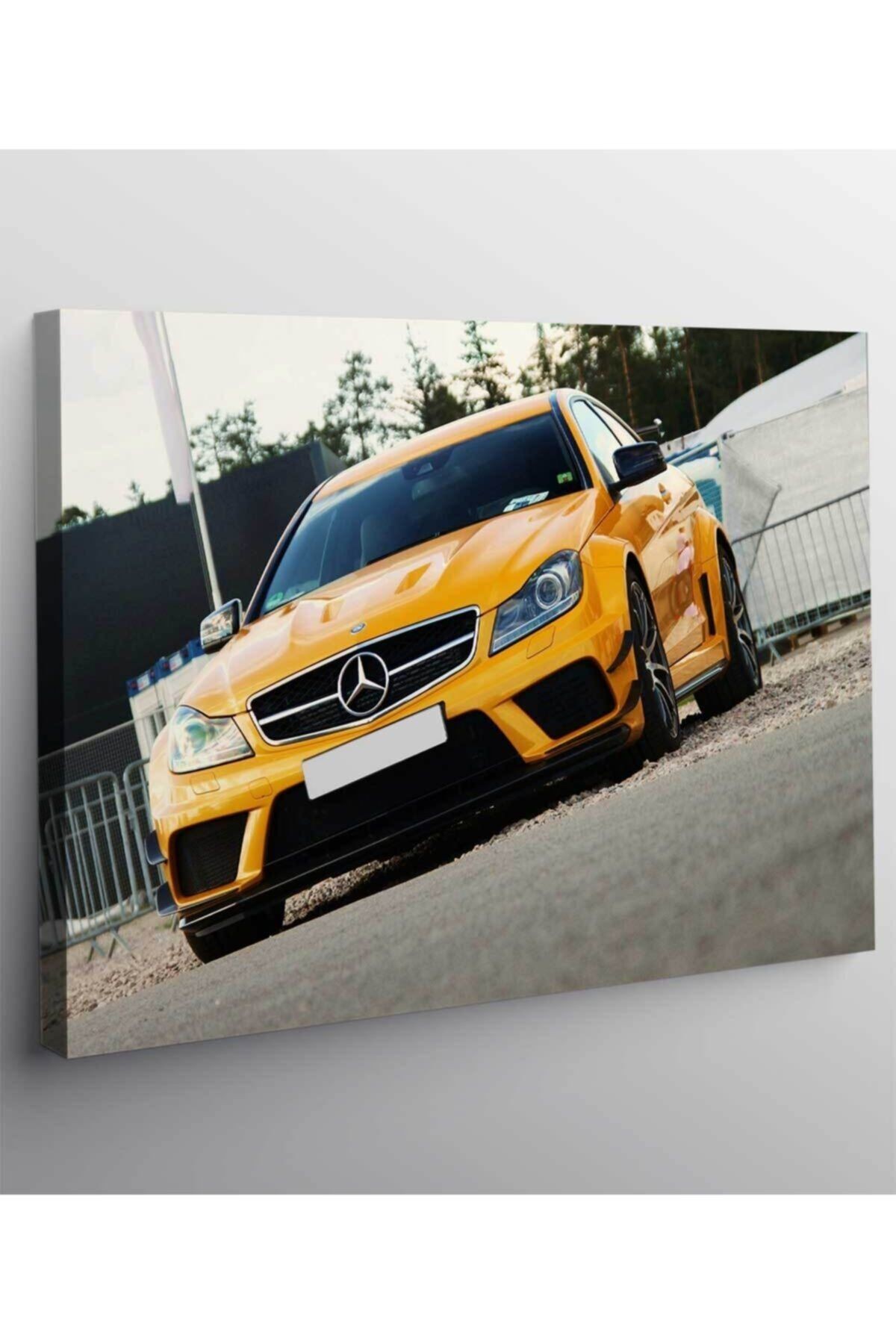 Mercedes-benz Araba Kanvas Tablo