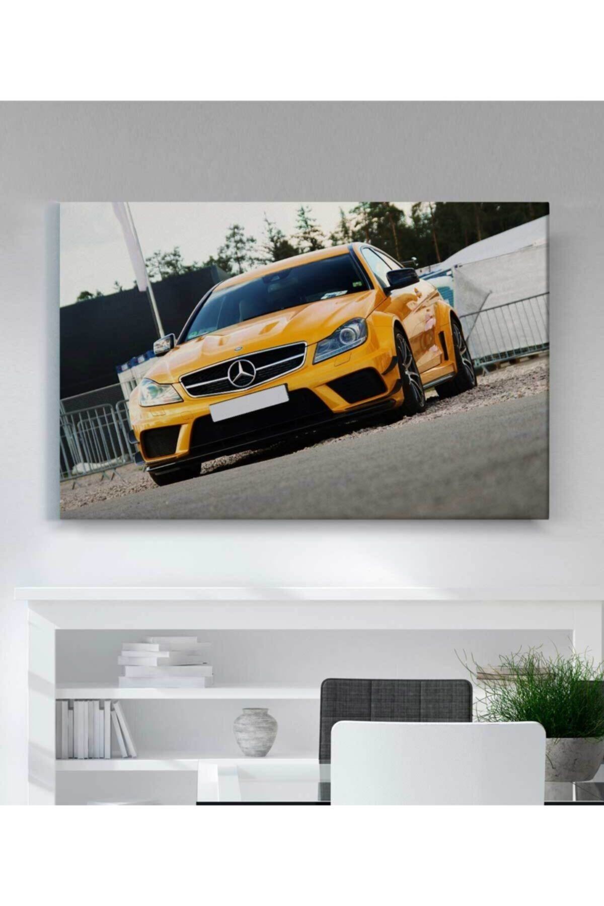 Mercedes-benz Araba Kanvas Tablo