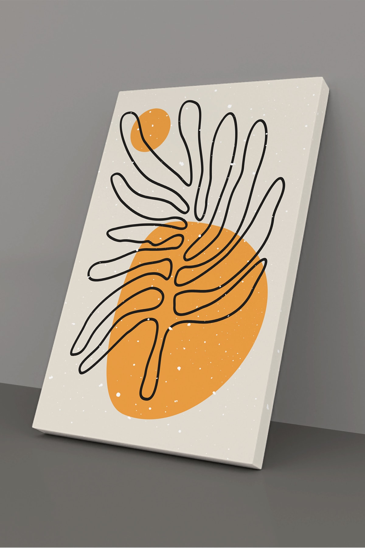 Soyut Modern Minimal Kanvas Tablosu 3'lü Canvas Tablo Seti Ev, Oturma Odası Yatak Odası