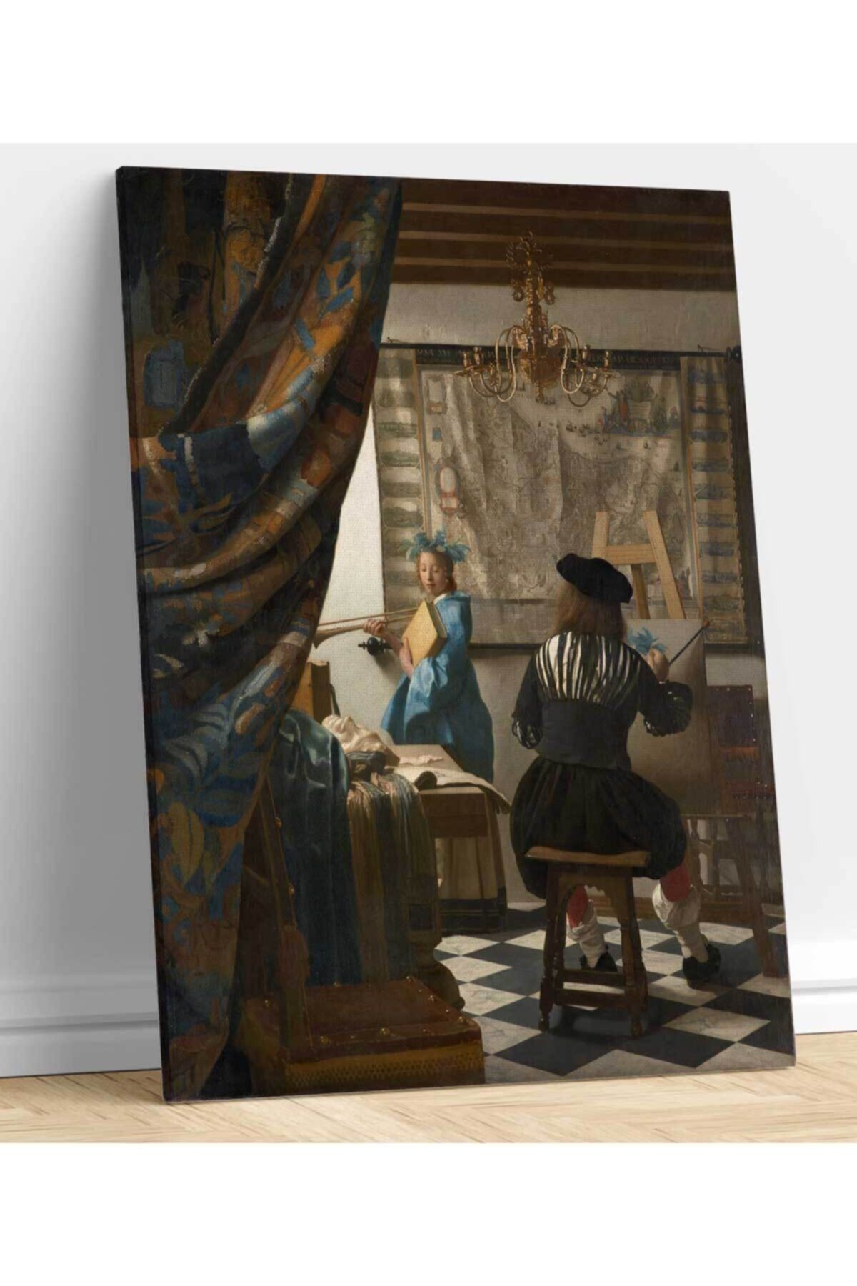 ?johannes Vermeer Kanvas Tablo
