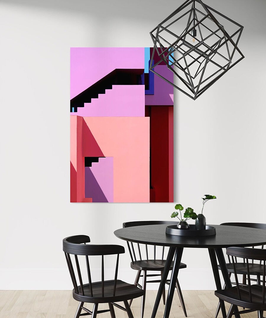 Abstract Croco Kanvas Tablosu
