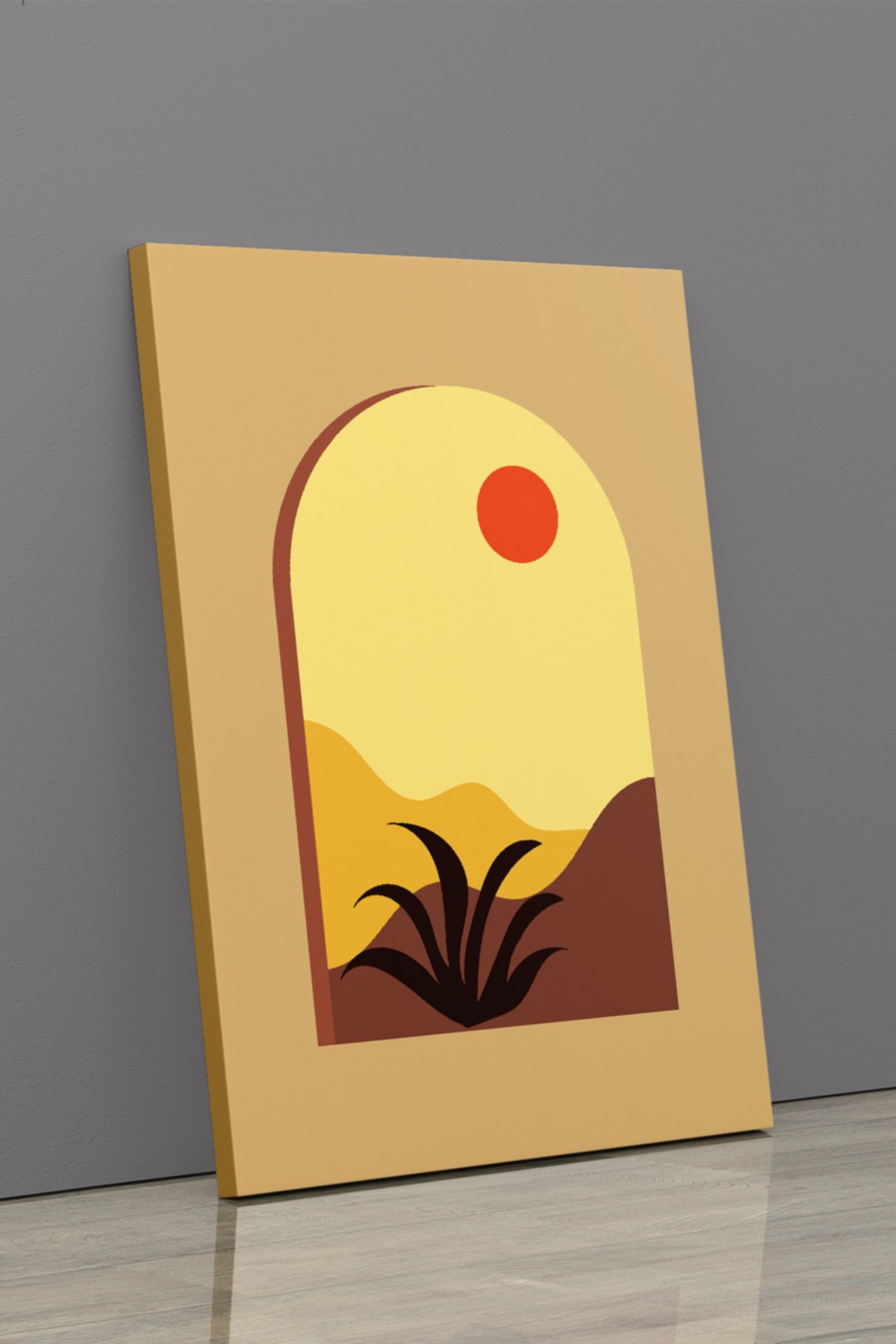 Soyut Modern Minimal Kanvas Tablosu 3'lü Canvas Tablo Seti Ev, Oturma Odası Yatak Odası