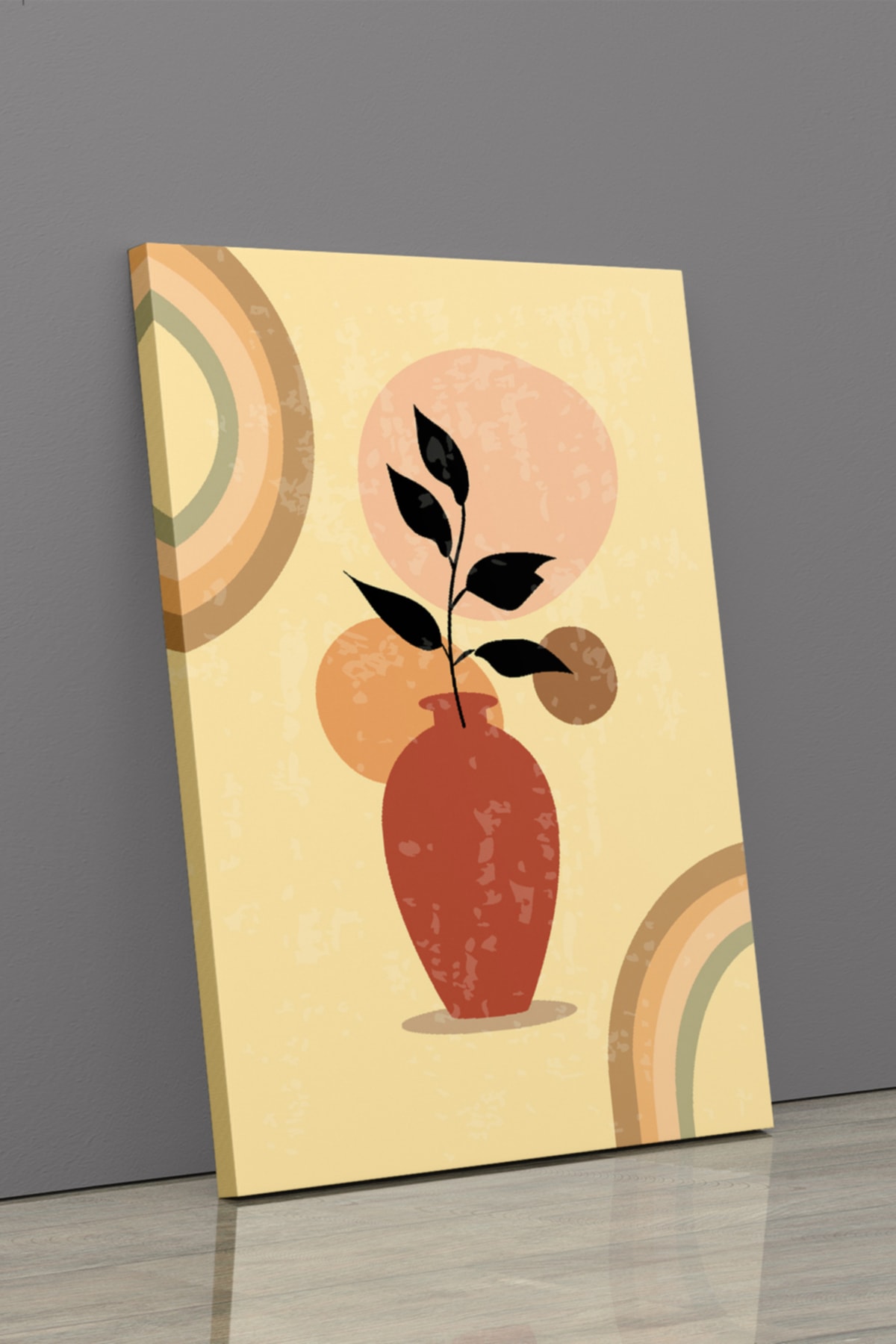 Soyut Modern Minimal Kanvas Tablosu 3'lü Canvas Tablo Seti Ev, Oturma Odası Yatak Odası