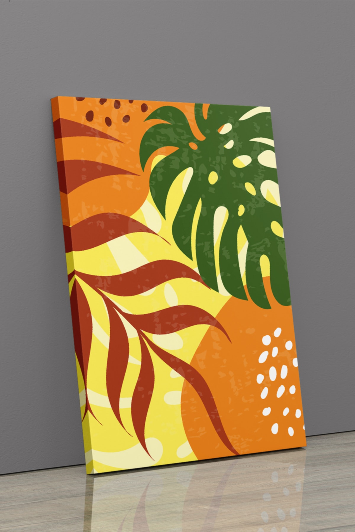 Soyut Modern Minimal Kanvas Tablosu 2'li Canvas Tablo Seti Ev, Oturma Odası Yatak Odası