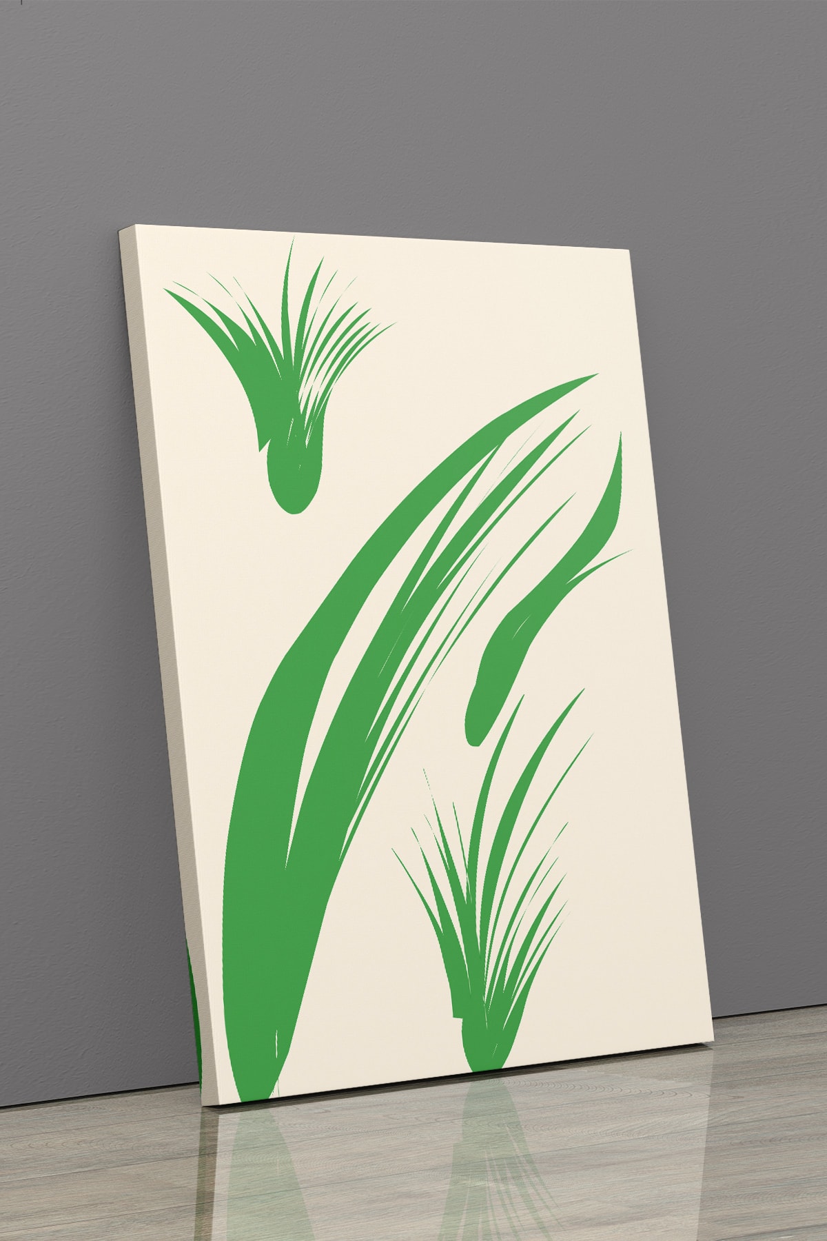 Tropikal Soyut Modern Minimal Kanvas Tablosu 3'lü Canvas Tablo Seti Ev, Oturma Odası Yatak Odası