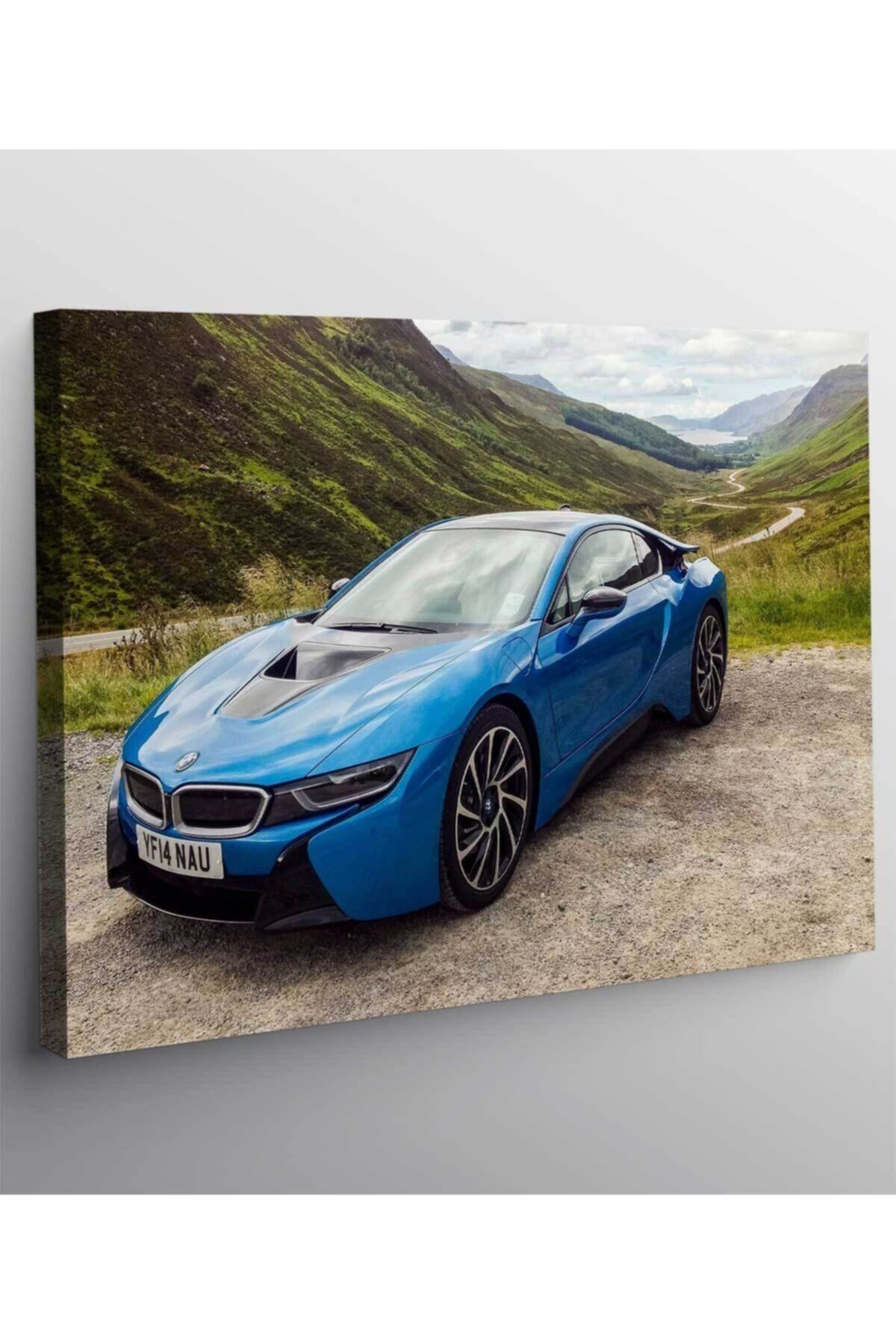 Bmw Araba Kanvas Tablo