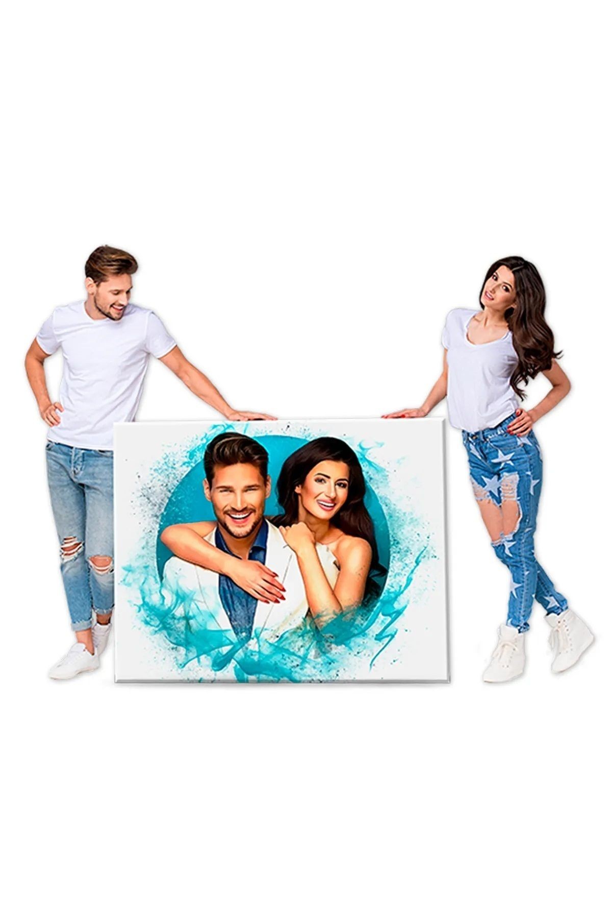 Kişiye Özel 40x60cm Kanvas Tablo Krz460