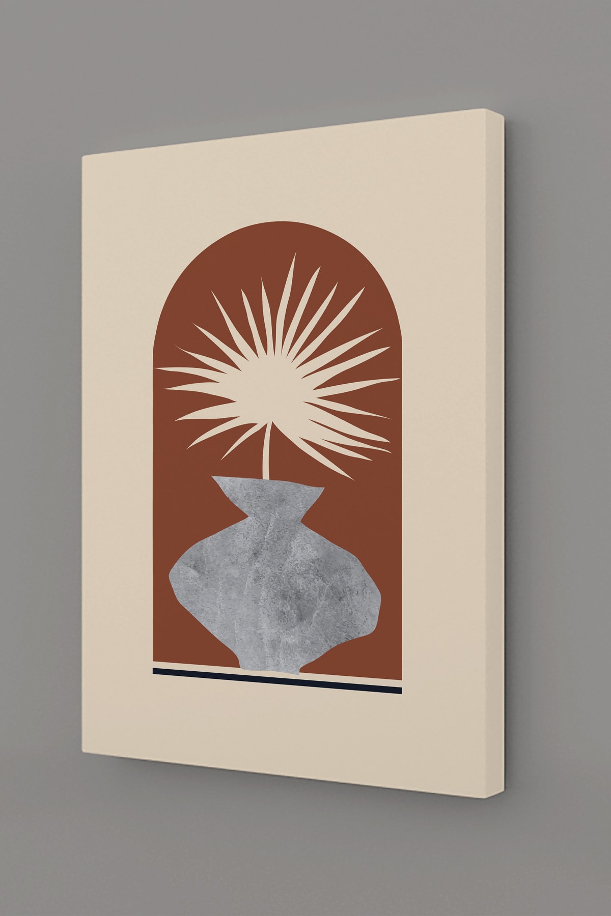Soyut Modern Minimal Kanvas Tablosu 3'lü Canvas Tablo Seti Ev, Oturma Odası Yatak Odası