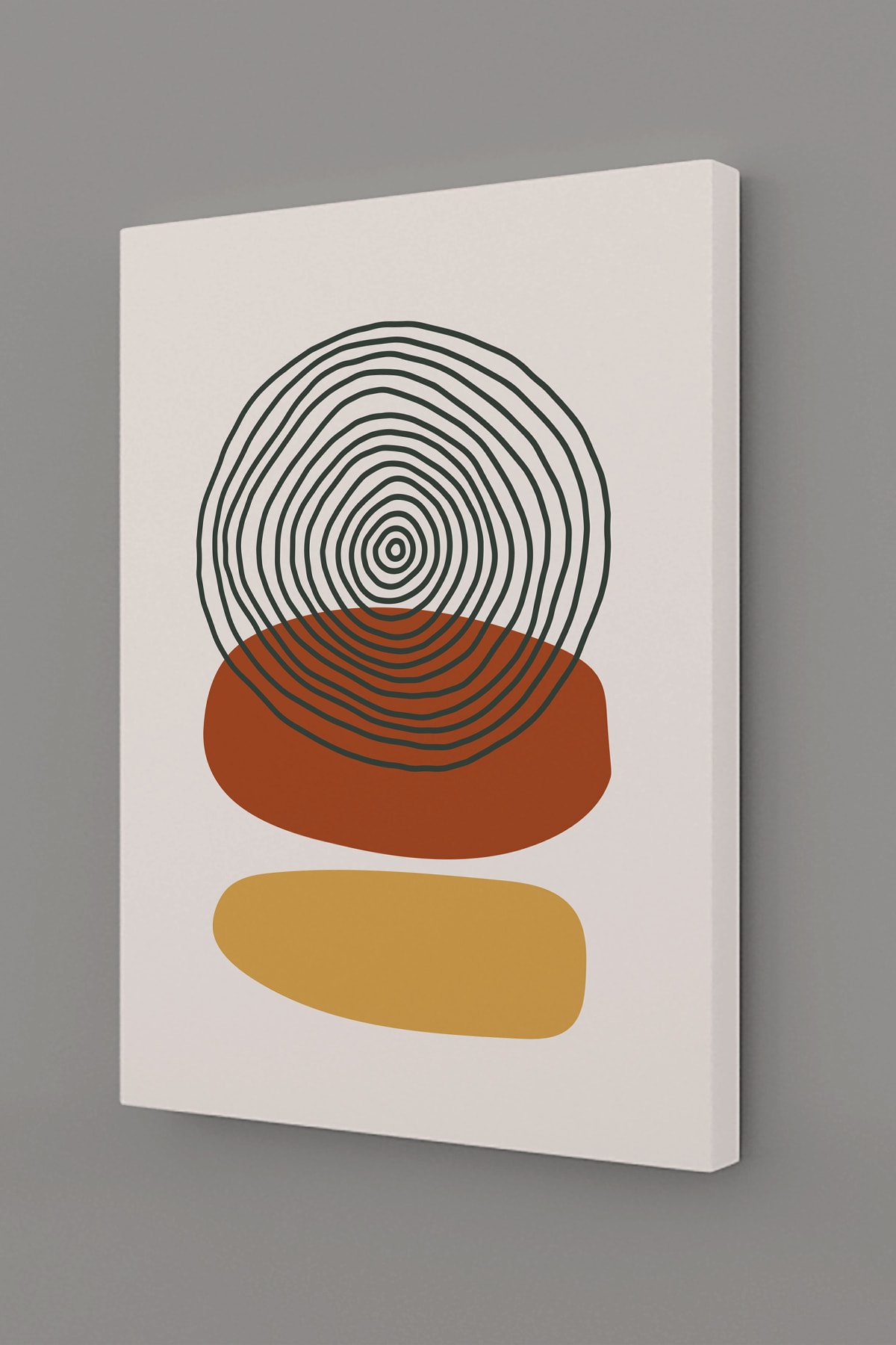 Soyut Modern Minimal Kanvas Tablosu 3'lü Canvas Tablo Seti Ev, Oturma Odası Yatak Odası