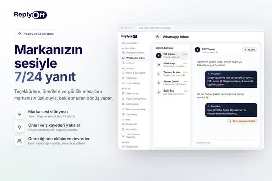 WhatsApp Pazarlama — ReplyOff ekran görüntüsü 4