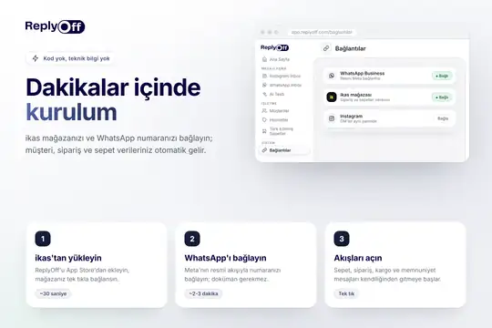 WhatsApp Pazarlama — ReplyOff ekran görüntüsü 6