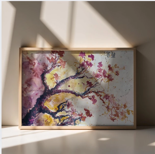 SAKURA DALLARI (35X55CM)