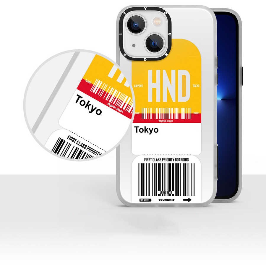 iPhone 13 Kılıf YoungKit Any Time Trip Serisi Kılıf