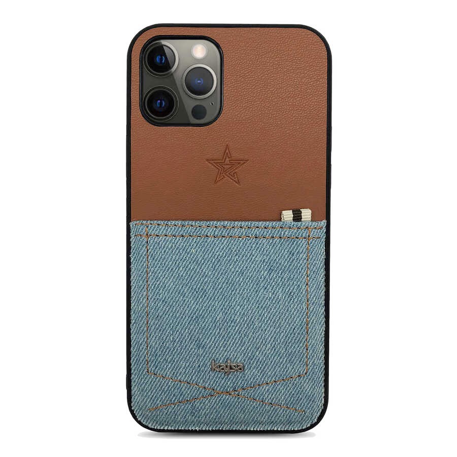 iPhone 12 Pro Kılıf Kajsa Denim Kılıf