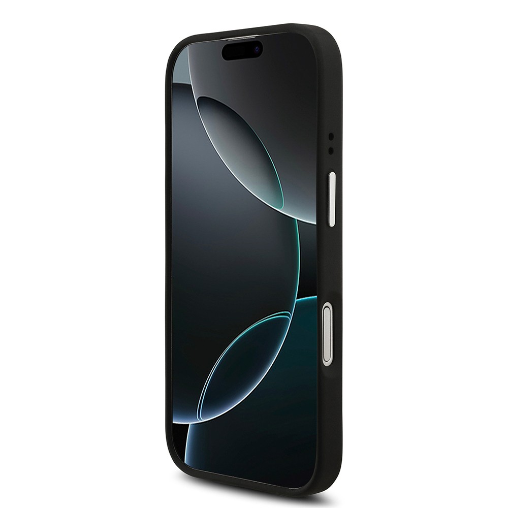 Apple iPhone 17 Kılıf Guess Orjinal Lisanslı PU Deri 4G Büyük Metal Logo Dizaynlı Kapak
