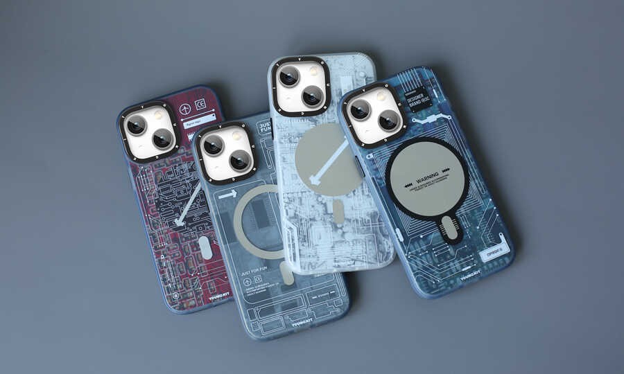 iPhone 13 Kılıf YoungKit Technology Serisi Kılıf