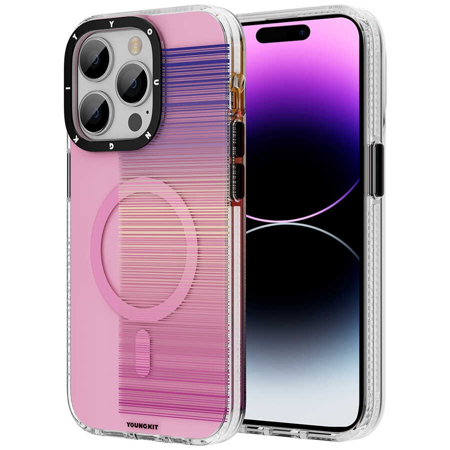 iPhone 14 Pro Kılıf Magsafe Şarj Özellikli Youngkit Pure Serisi Kılıf