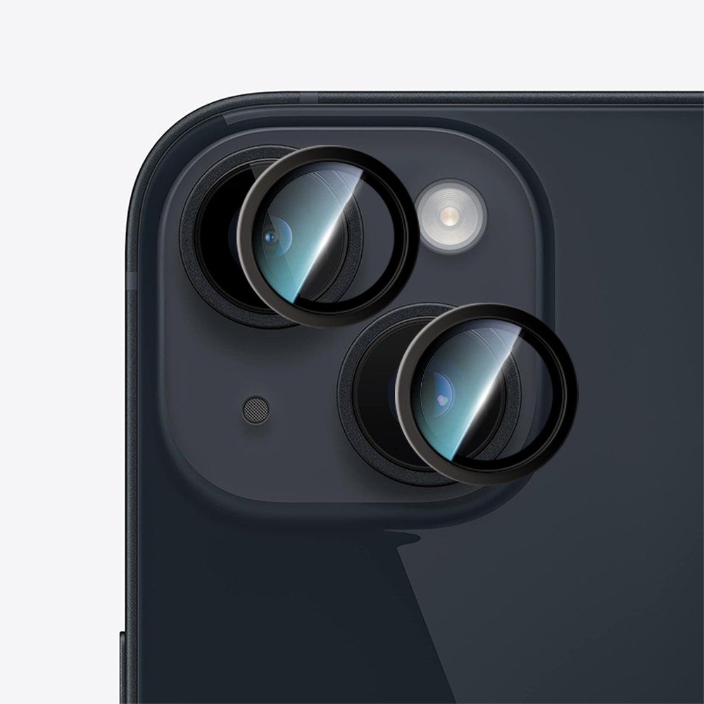 Apple iPhone 14 Plus CaseWorld Alloy Serisi Oleofobik Anti Reflective Kamera Lens Koruyucu