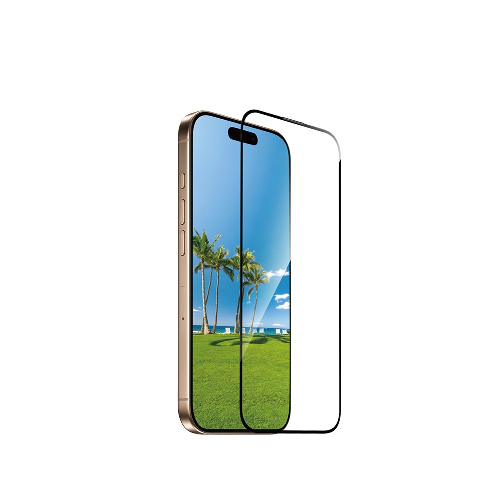 Apple iPhone 17 Pro Wiwu GT-009 Polimer Oleofobik Kaplama Şeffaf Pürüzsüz Temperli Cam Ekran Koruyucu