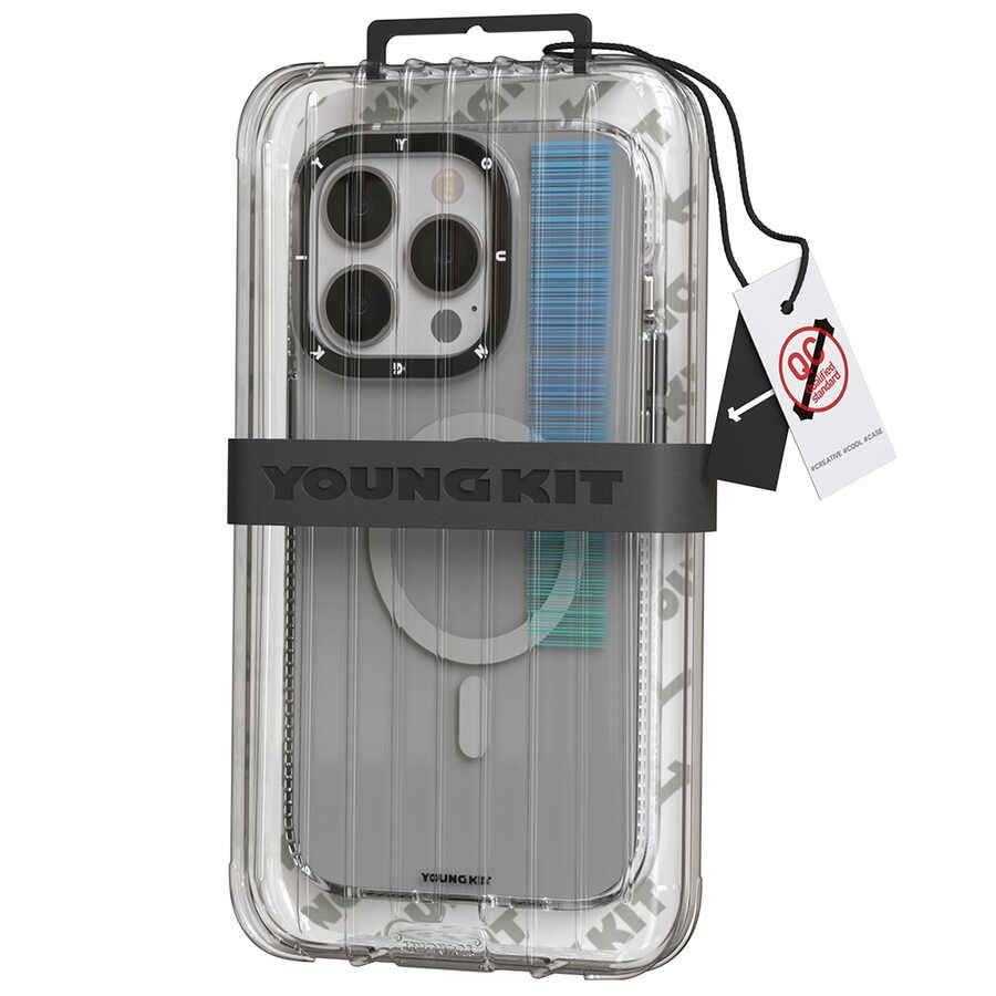 iPhone 14 Pro Kılıf Magsafe Şarj Özellikli Youngkit Pure Serisi Kılıf
