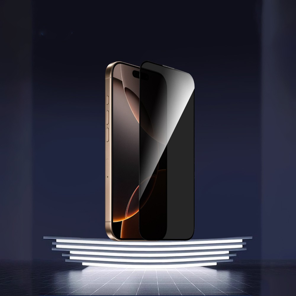 Apple iPhone 17 Pro Max Wiwu GT-028 iPrivacy Temperli Cam Ekran Koruyucu