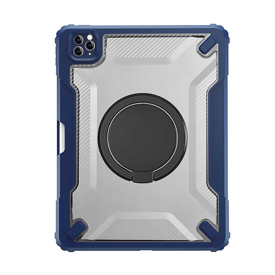 iPad 10.2 (8.Nesil) Wiwu Mecha Dönebilen Standlı Tablet Kılıfı