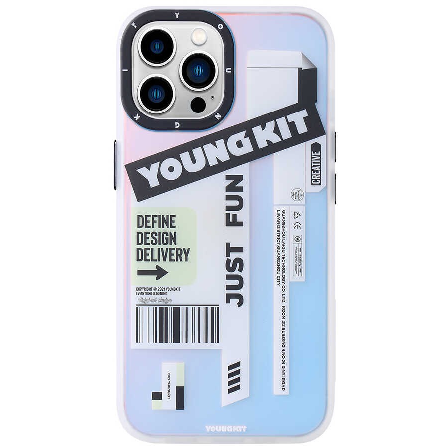 iPhone 13 Pro Kılıf YoungKit Fashion Culture Time Serisi Kılıf