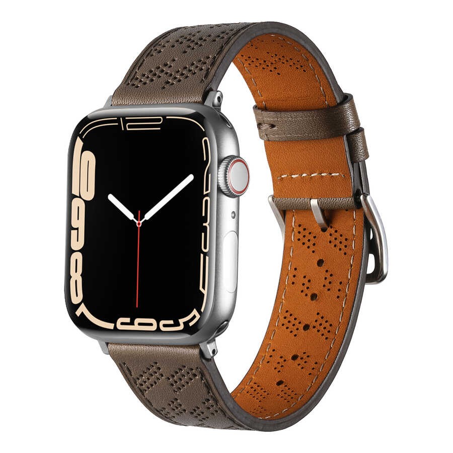 ​​​ Watch 38mm KRD-76 PU Deri Kordon Strap Kayış