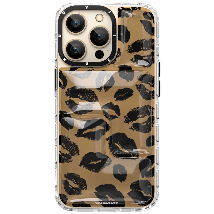 iPhone 12 Pro Max Kılıf YoungKit Leopard Article Serisi Kılıf