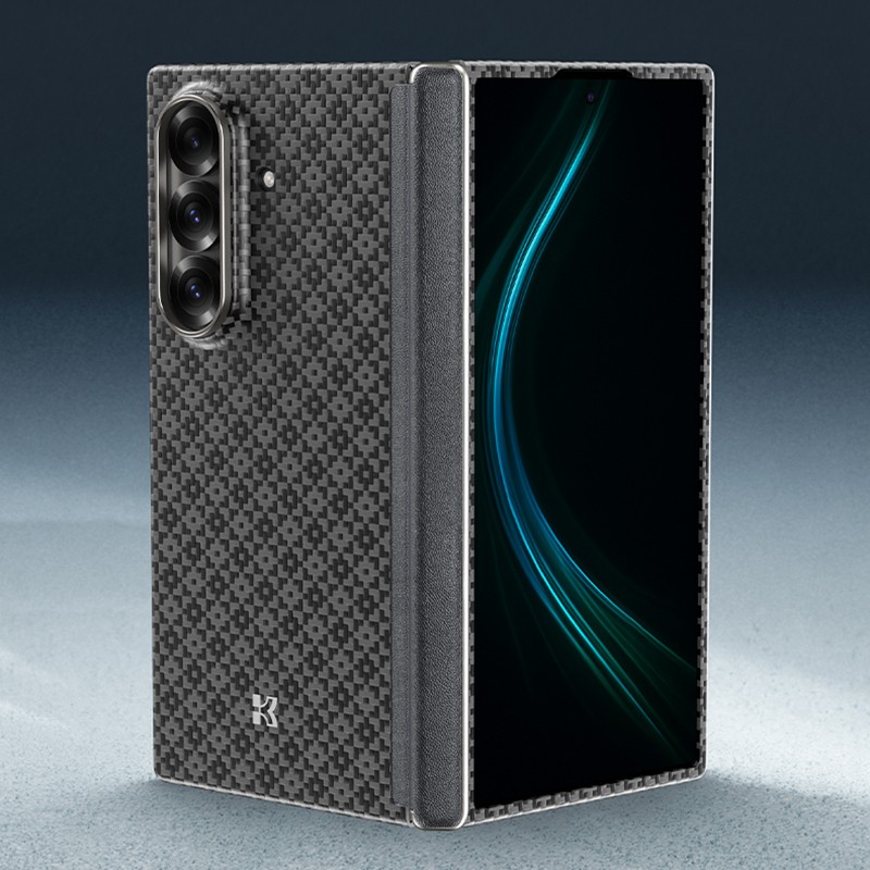 Galaxy Z Fold 7 Kılıf M-Safe Şarj Özellikli Benks ArmorAir ArmorGrid Serisi Kevlar Kapak