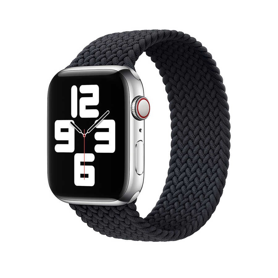 Watch Ultra 49mm Kordon Wiwu Braided Solo Loop Medium Strap Kayış