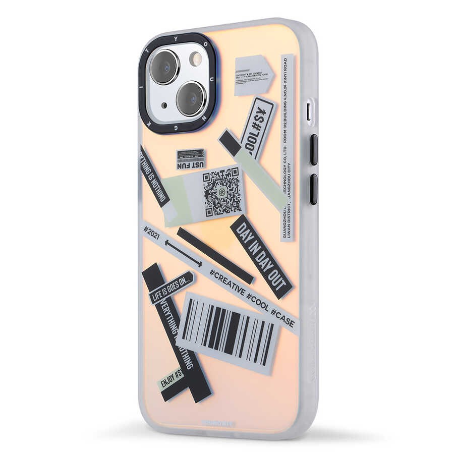 iPhone 13 Kılıf YoungKit Fashion Culture Time Serisi Kılıf