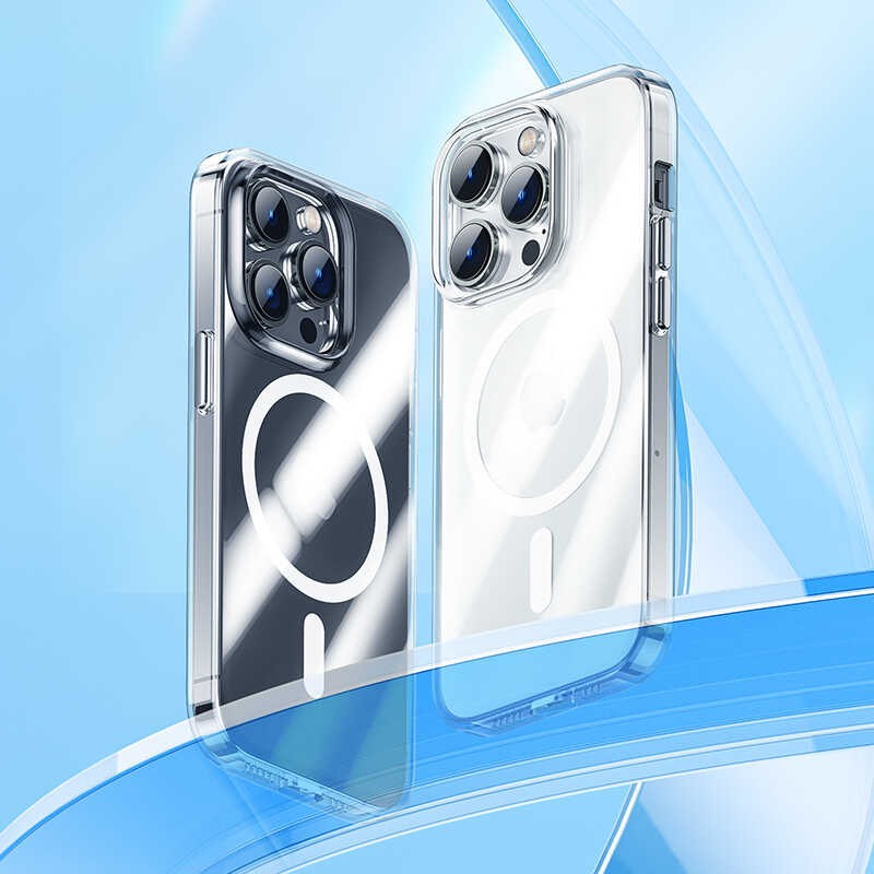 iPhone 14 Pro Max Kılıf Benks ​​​​​​Crystal Series Clear Kapak Ekran Koruyucu Hediyeli