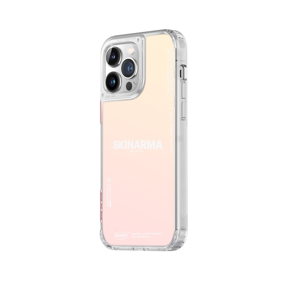 iPhone 14 Pro Kılıf SkinArma Şeffaf Airbag Tasarımlı Boyun Askılı Kiru Kılıf