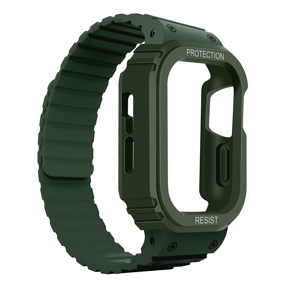 Apple Watch 40mm KRD-142 Airbag Tasarımlı Kasa Koruyuculu Silikon Kordon