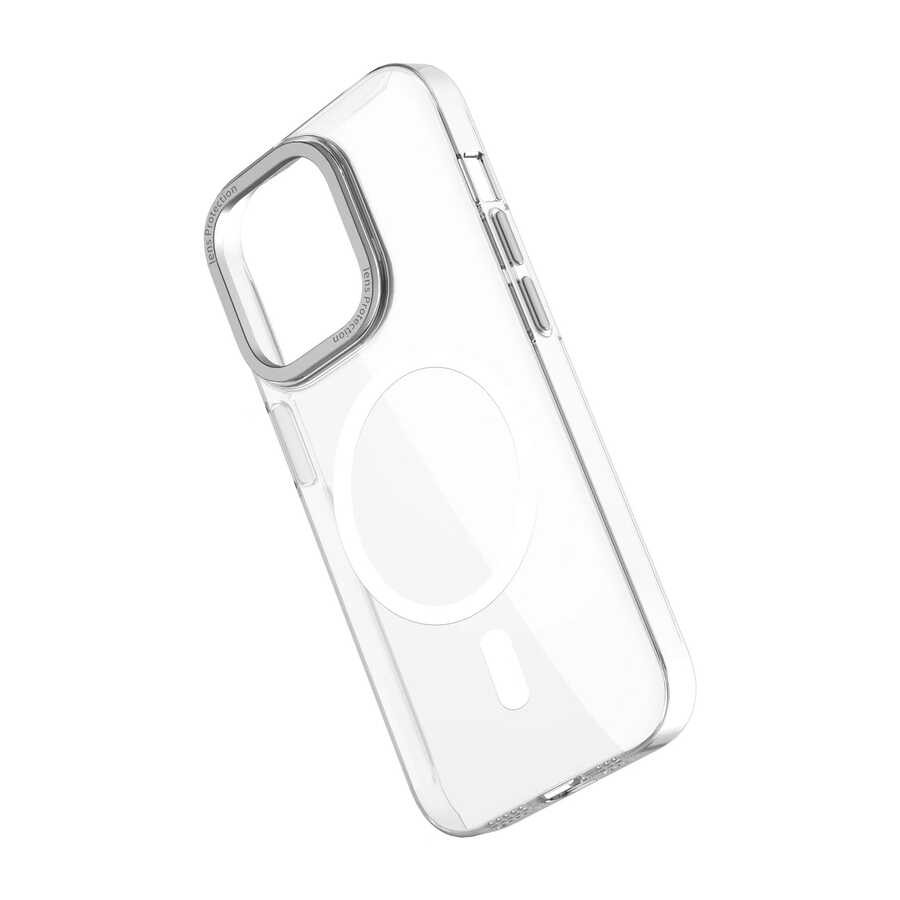 iPhone 14 Pro Kılıf Wiwu MCC-102 Magnetic Crystal Sert PC Kılıf