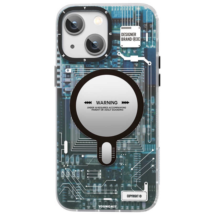 iPhone 13 Kılıf YoungKit Technology Serisi Kılıf