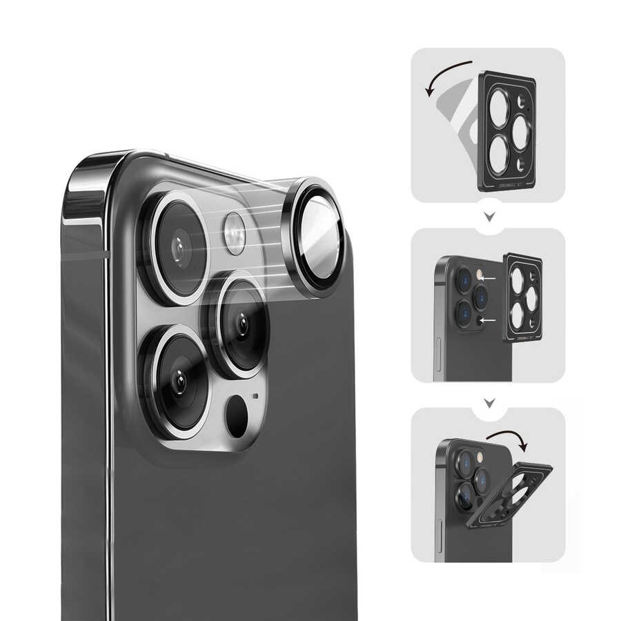 iPhone 14 ​​​Plus Wiwu Lens Guard Metal Kamera Lens Koruyucu