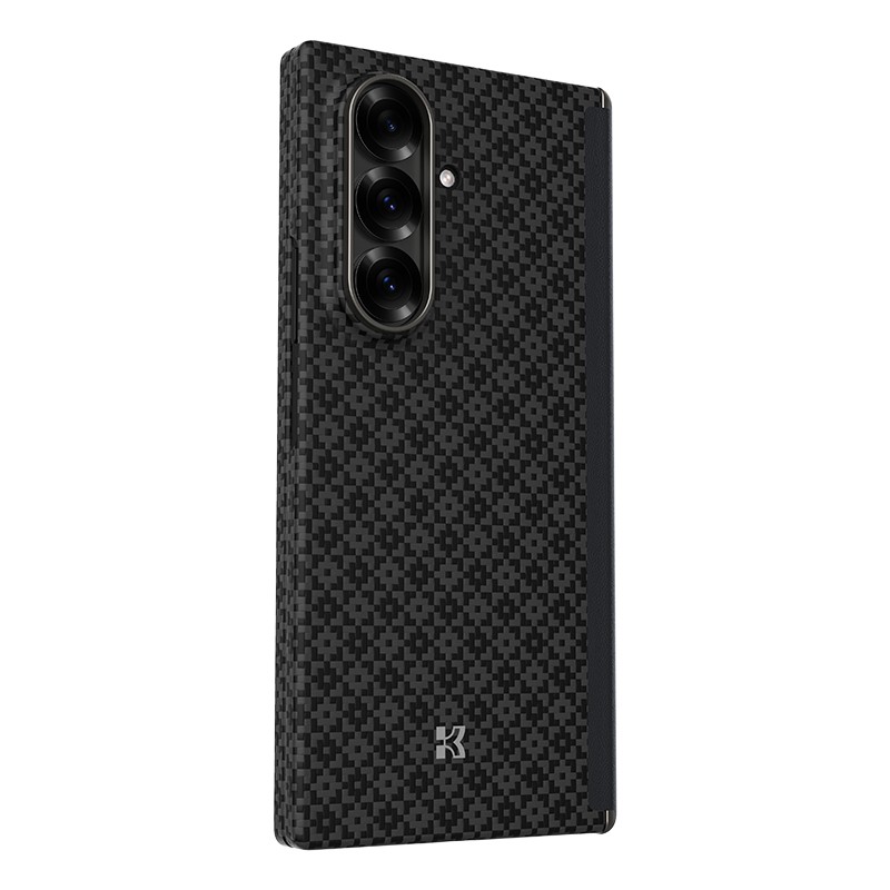 Galaxy Z Fold 7 Kılıf M-Safe Şarj Özellikli Benks ArmorAir ArmorGrid Serisi Kevlar Kapak