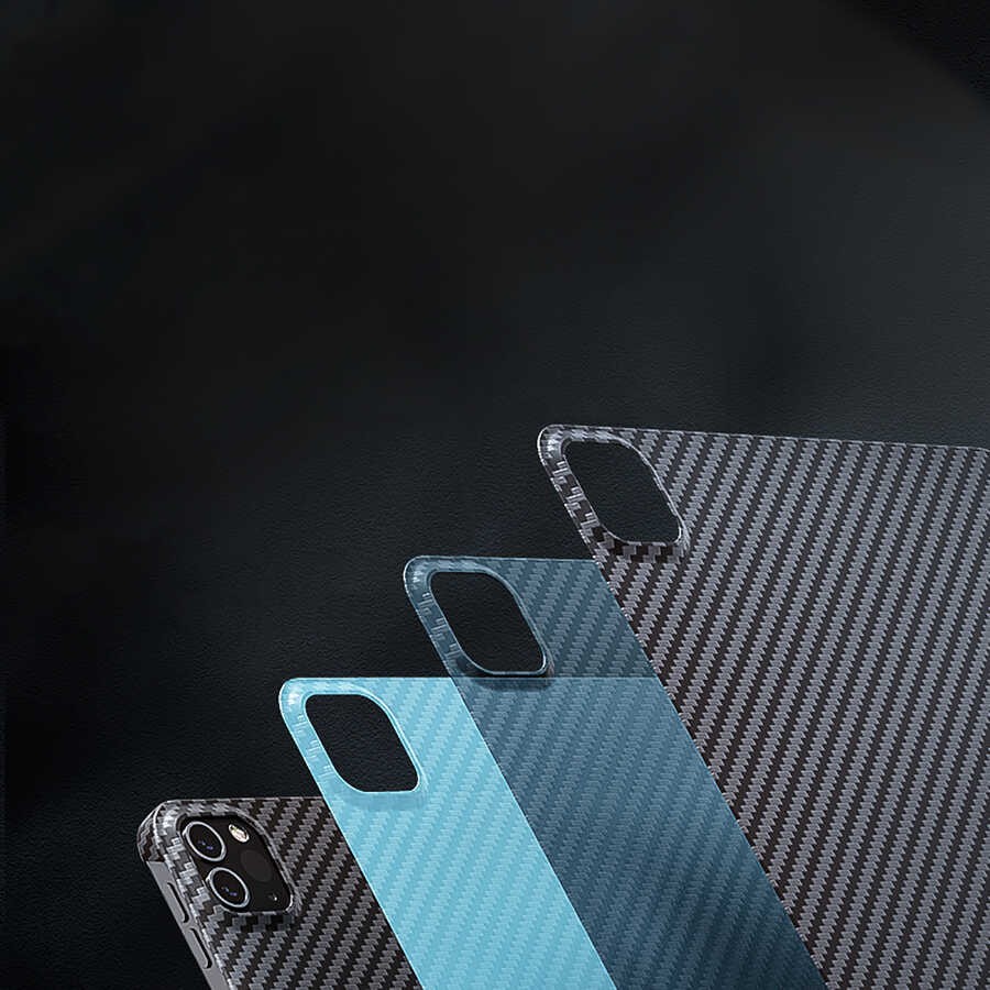 iPad Pro 11 2020 (2.Nesil) Kılıf Benks Essential Kevlar Karbon Fiber Kapak