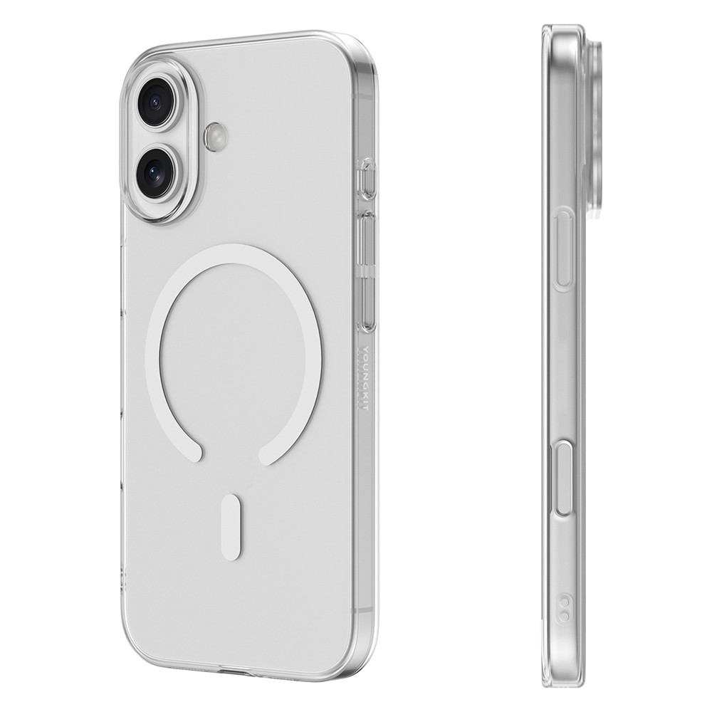 Apple iPhone 17 Kılıf M-safe Şarj Özellikli Youngkit High Definition Serisi Kapak